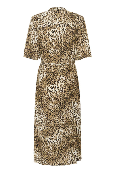 GZkadla wrap dress light leopard Thumbnail