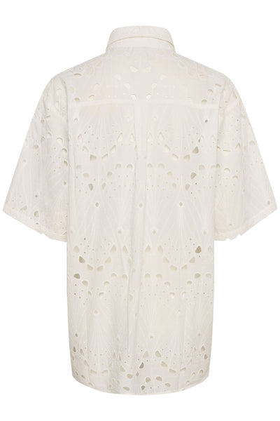GZbaylor SS shirt Egret - 10910509 Thumbnail
