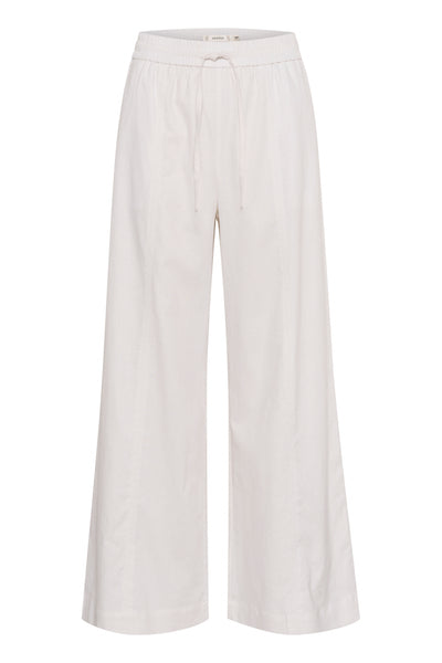 GZizza linen MW pants Bright White - 10910517 Thumbnail