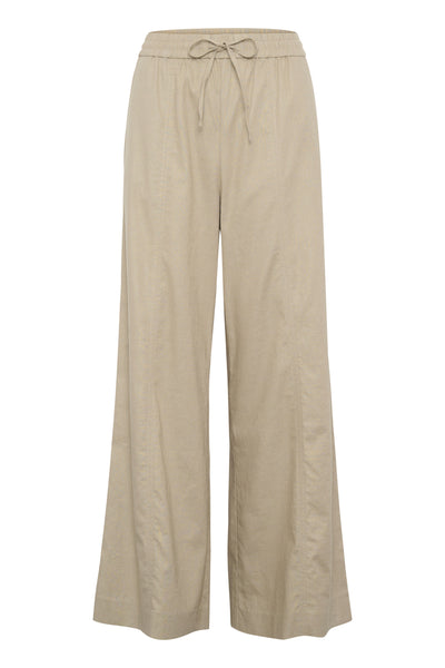 GZizza linen MW pants Silver Sage - 10910517 Thumbnail