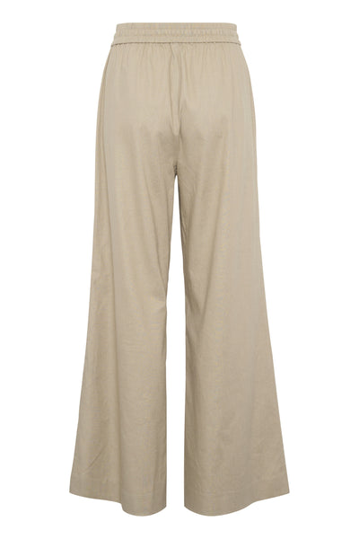 GZizza linen MW pants Silver Sage - 10910517 Thumbnail