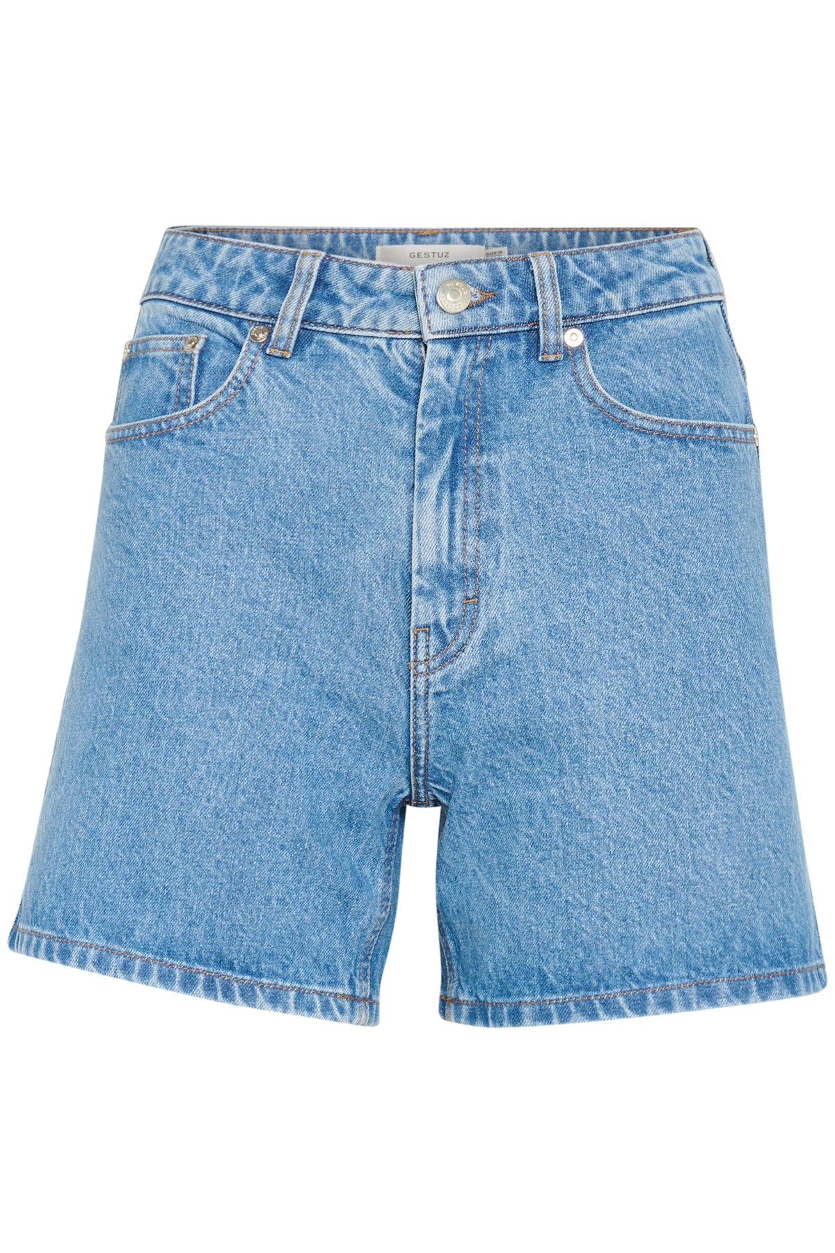 GZdena HW shorts Washed mid blue
