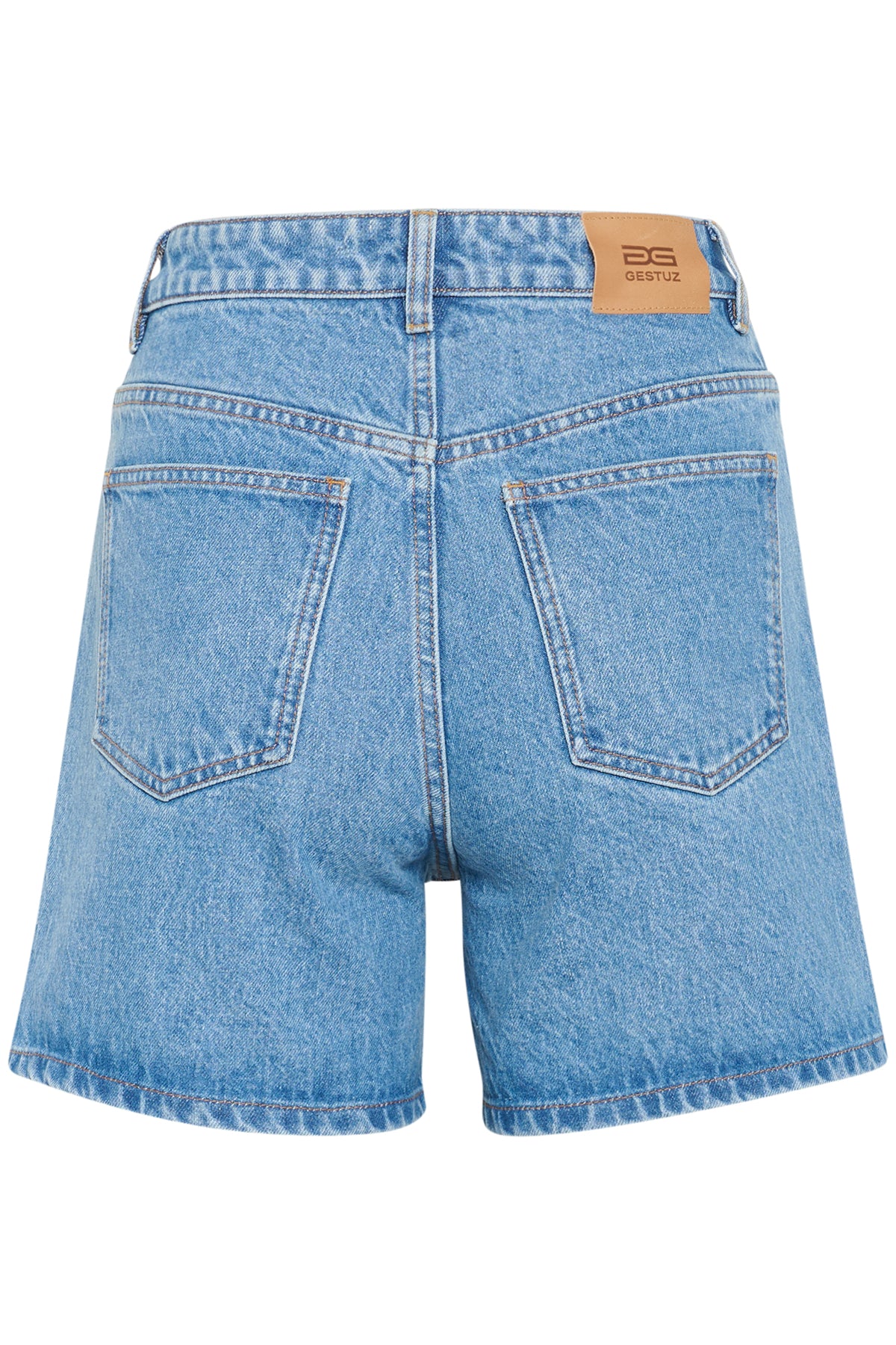 GZdena HW shorts Washed mid blue