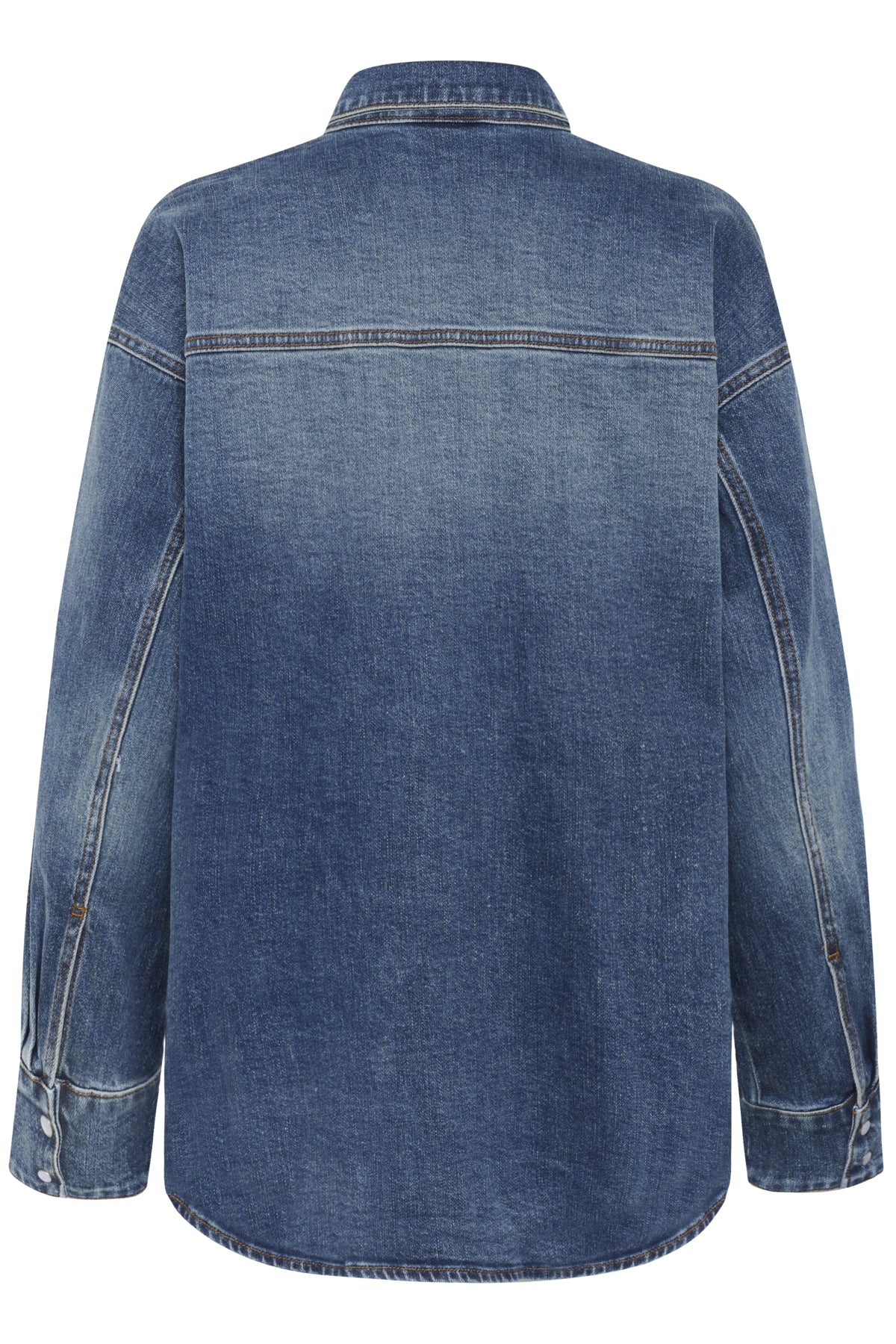GZviva OZ shirt Vintage blue denim - 10910575