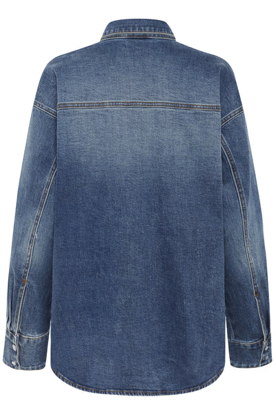 GZviva OZ shirt Vintage blue denim - 10910575 Thumbnail