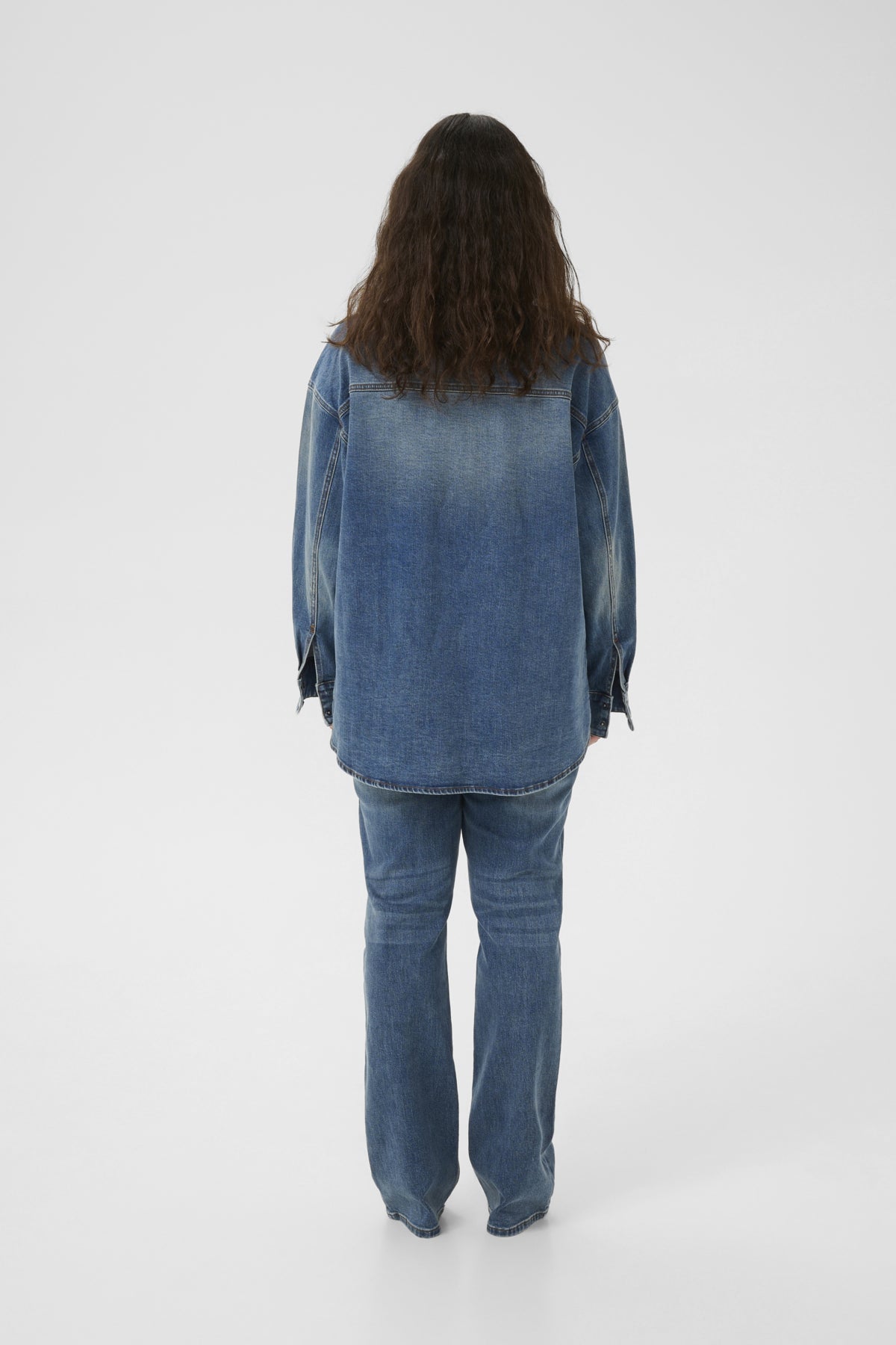 GZviva OZ shirt Vintage blue denim - 10910575