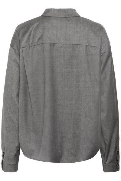 GZeffy shirt Dark grey melange - 10910621 Thumbnail