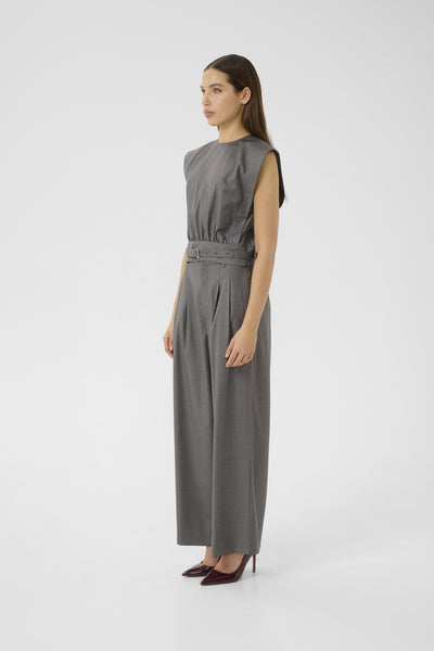 GZeffy HW pants Dark grey melange - 10910622 Thumbnail
