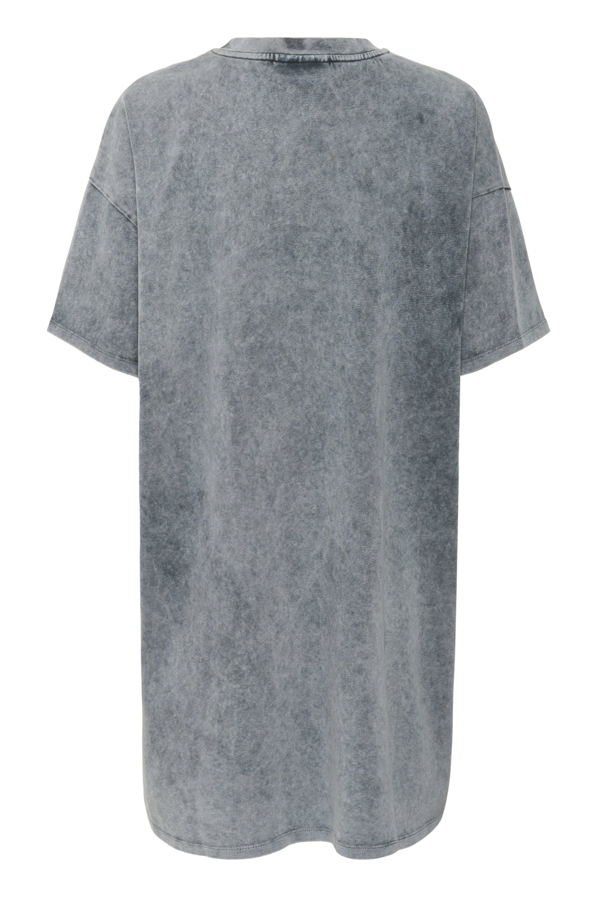 GZjio short dress Dark grey washed - 10910941