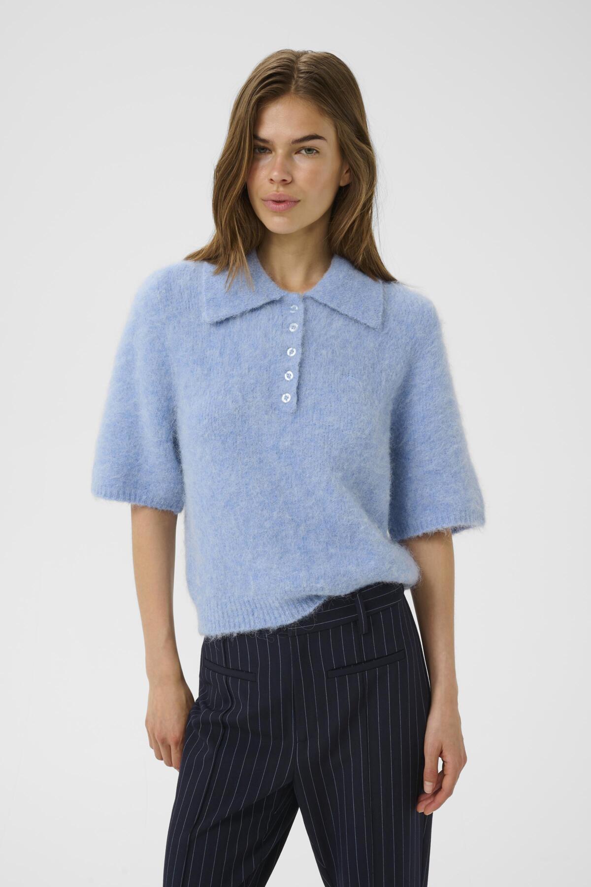 GZcashmea SS polo pullover SM23014 ORCHID - 10910965