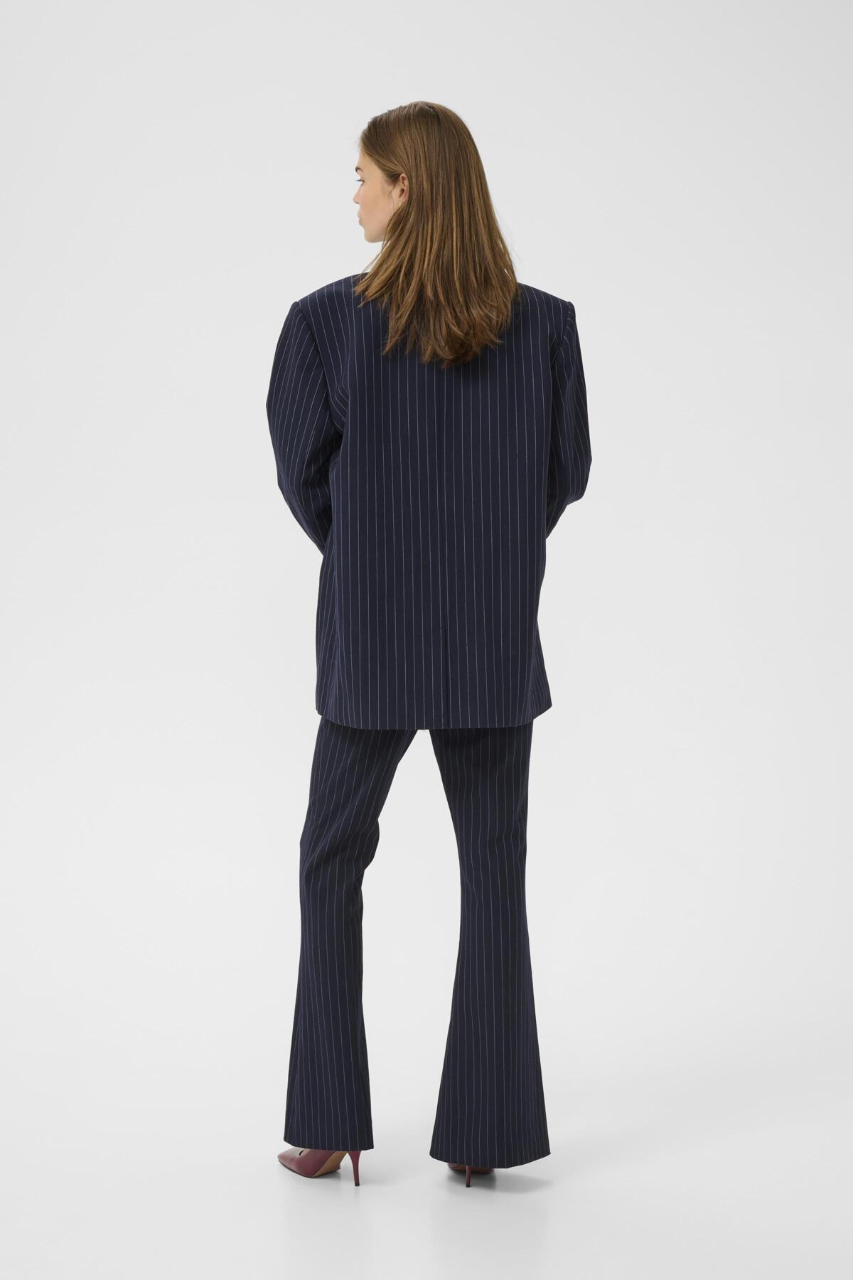 GZnaviana HW pants Navy Pinstripe - 10910998