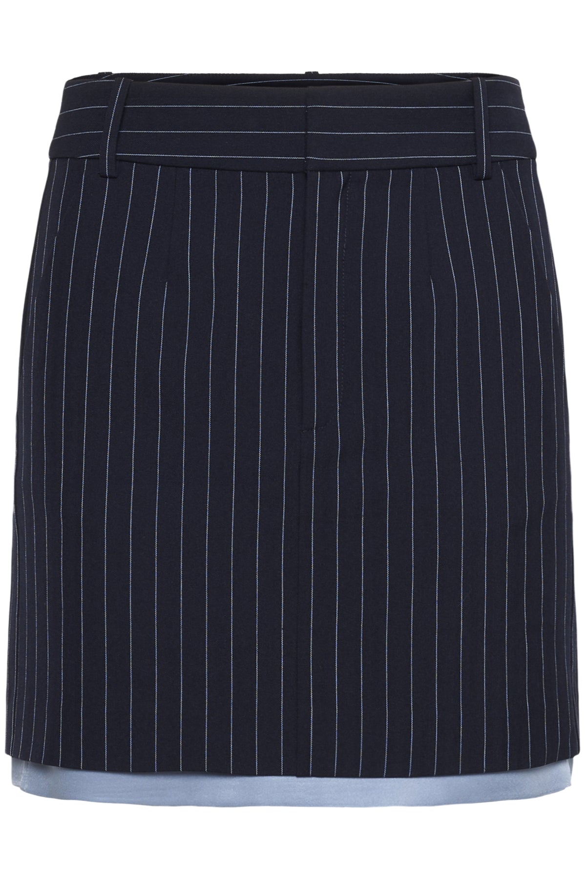 GZnaviana MW skirt Navy Pinstripe - 10911000