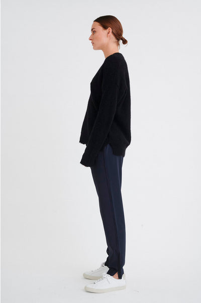 Nica No Rib Pant Marine Blue - 30104179 Thumbnail