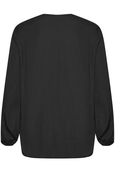 RindaIW Blouse Black - 30105766 Thumbnail