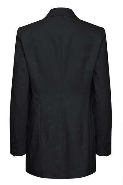 ZellaIW Long Blazer Black - 30106239 Thumbnail