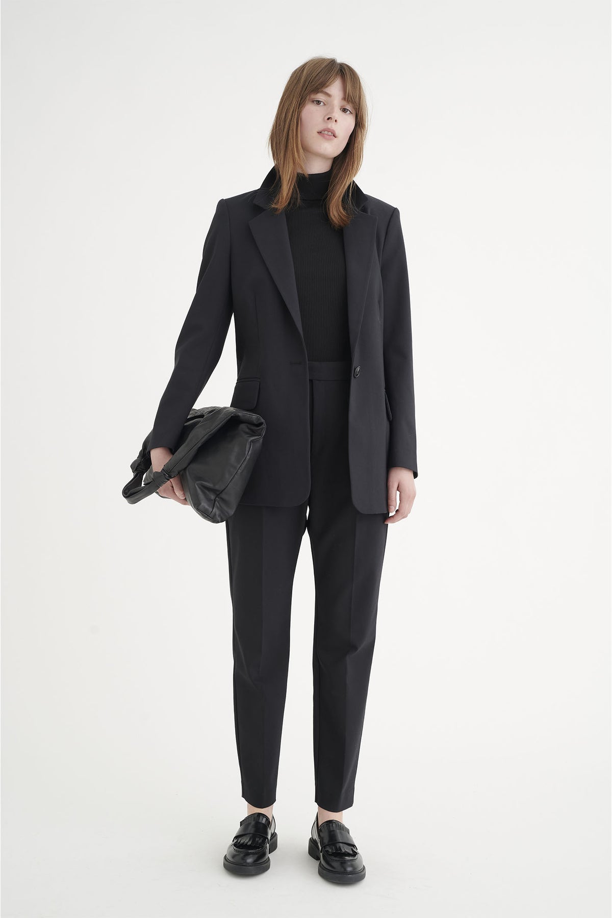 ZellaIW Long Blazer Black - 30106239