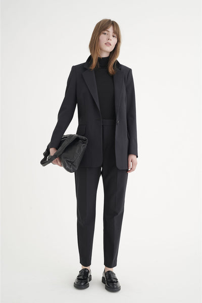 ZellaIW Long Blazer Black - 30106239 Thumbnail