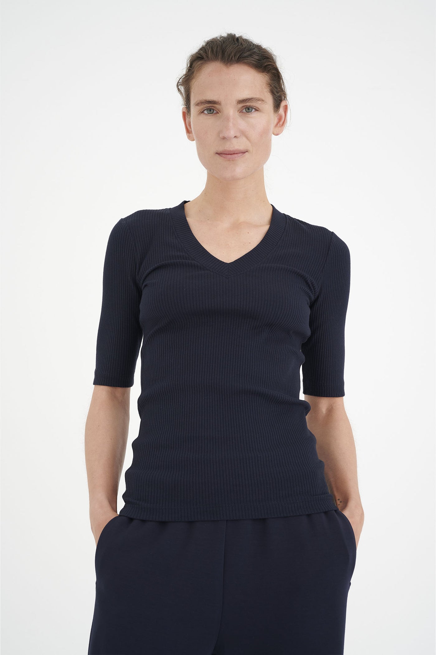 DagnaIW V T-Shirt Marine Blue - 30106472