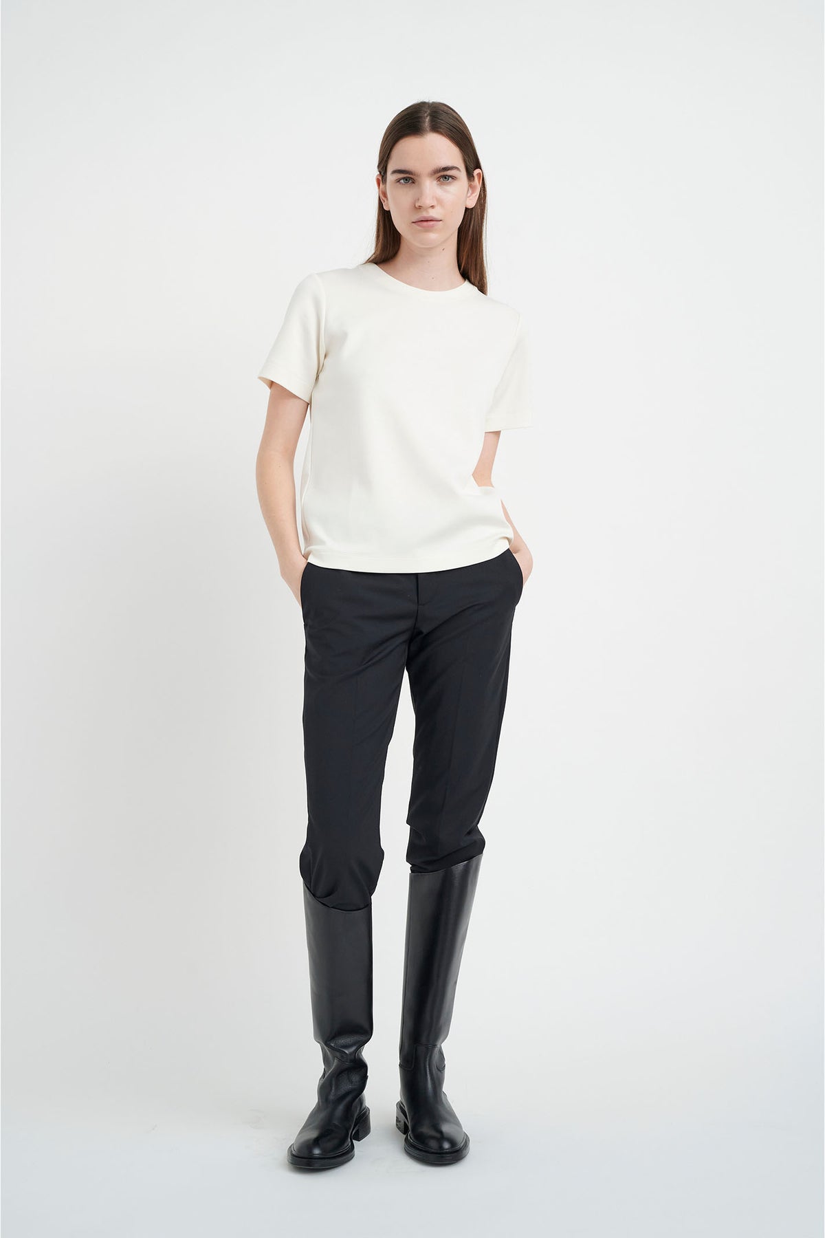 VincentIW Karmen T-Shirt Whisper White - 30106201
