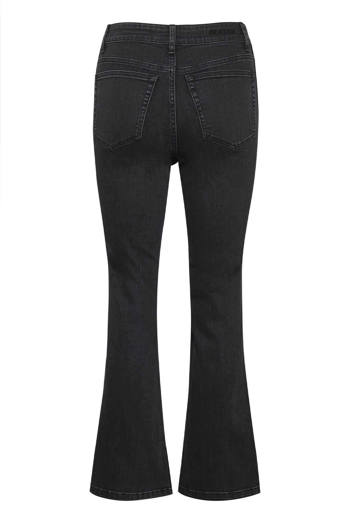 EmilindaGZ HW 7/8 flared pants Washed grey - 10904652