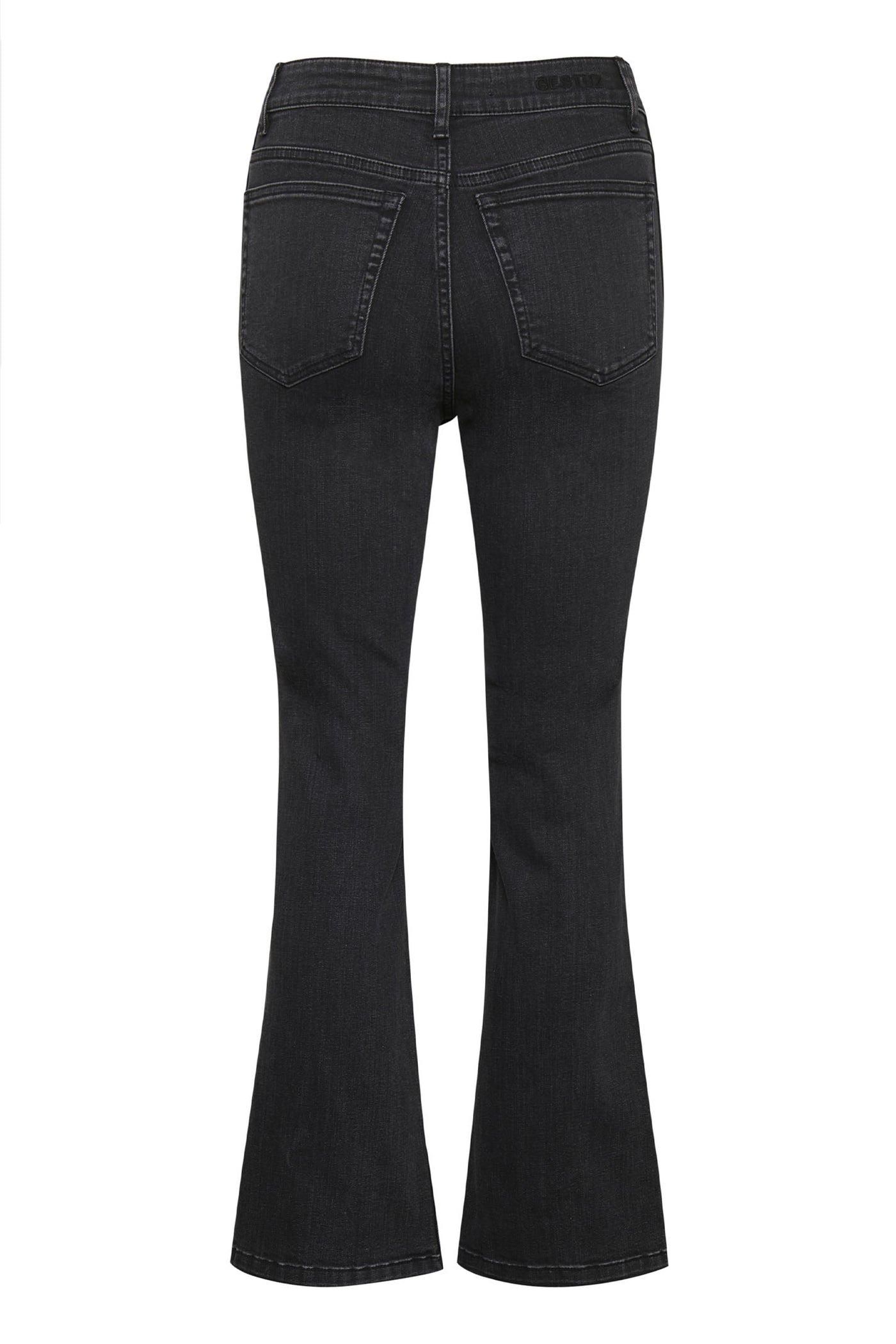 EmilindaGZ HW 7/8 flared pants Washed grey - 10904652