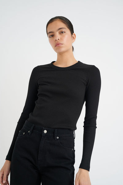 DagnaIW T-Shirt LS Black - 30106649 Thumbnail