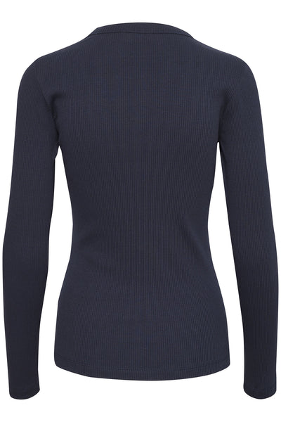 DagnaIW T-Shirt LS Marine Blue - 30106649 Thumbnail