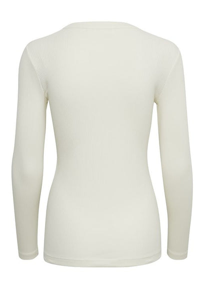 DagnaIW T-Shirt LS Whisper White - 30106649 Thumbnail