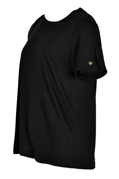 Nina t-shirt SORT - 14312 Thumbnail