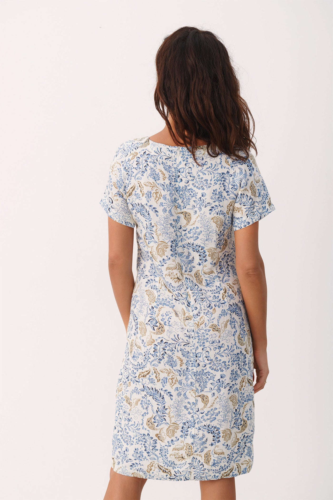 IndreasPW DR Blue Botanical Print - 30306067