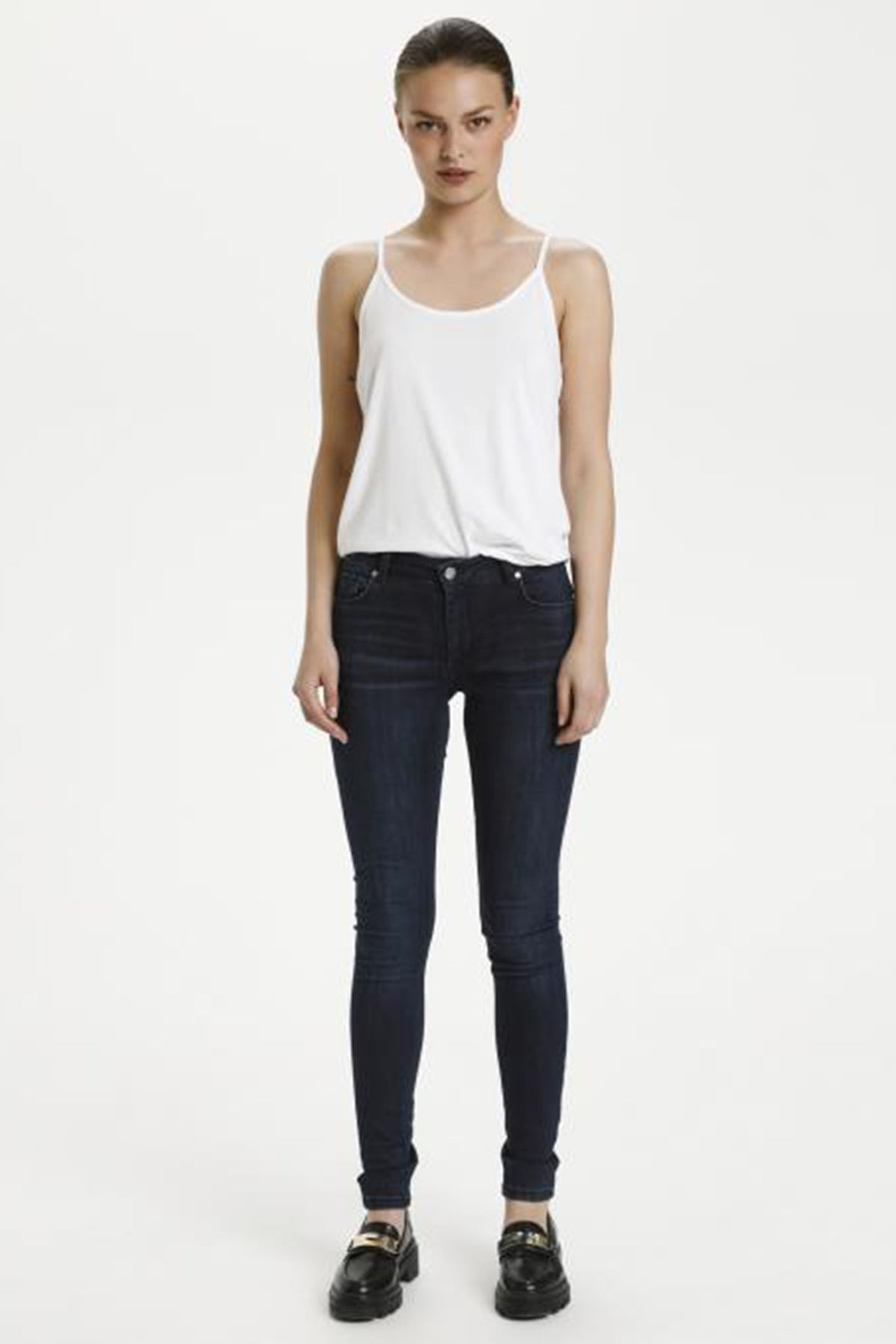 32 THE CELINA 100 SLIM Y Dark blue Wash - 10703568