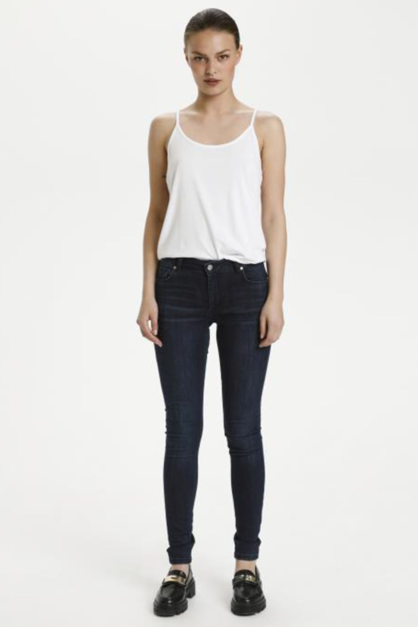 32 THE CELINA 100 SLIM Y Dark blue Wash - 10703568