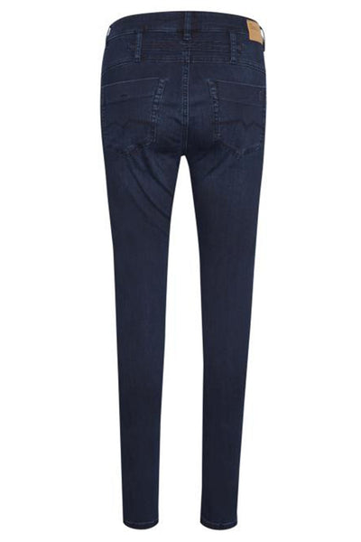 38 THE FIOLA 100 SLIM V Dark blue Wash - 10703569 Thumbnail