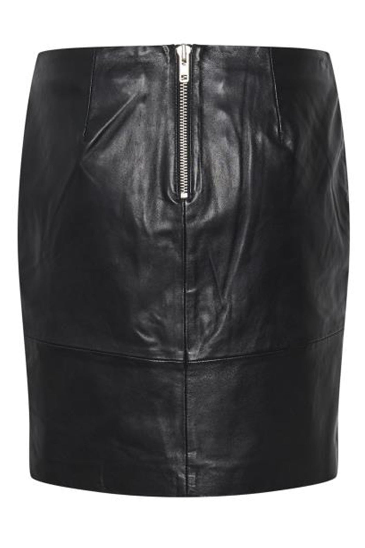 19 THE LEATHER SKIRT Black - 10703578