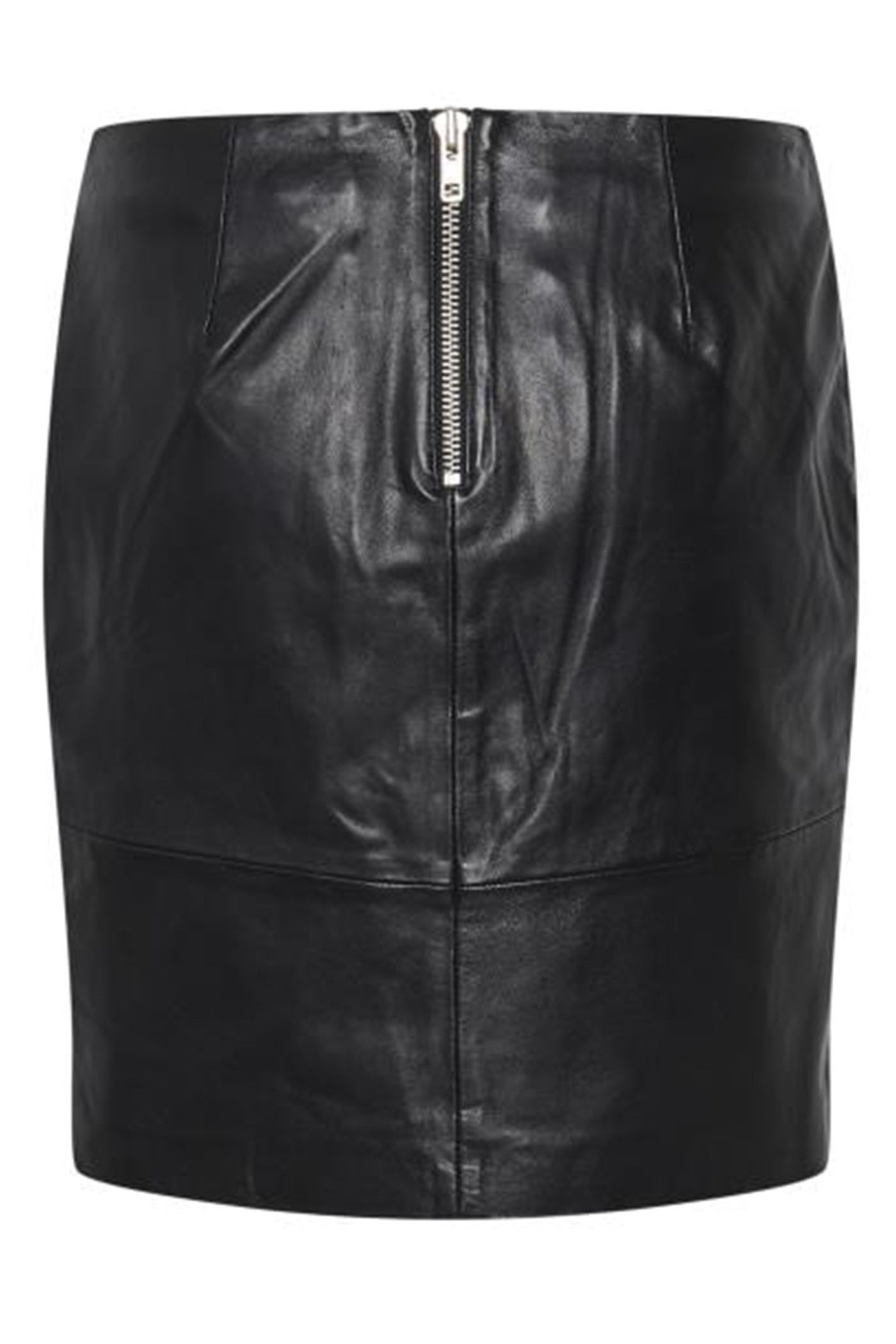19 THE LEATHER SKIRT Black - 10703578