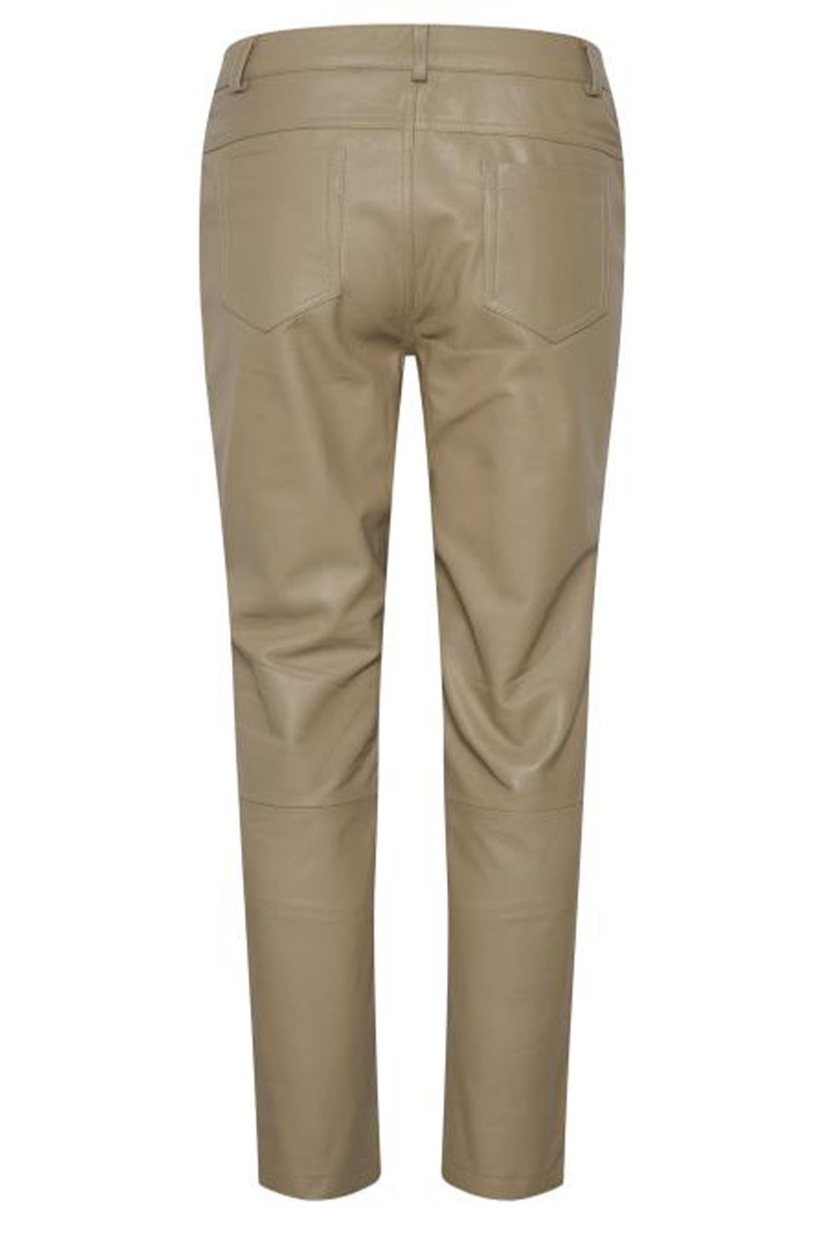 24 THE LEATHER PANT Dune - 10703579