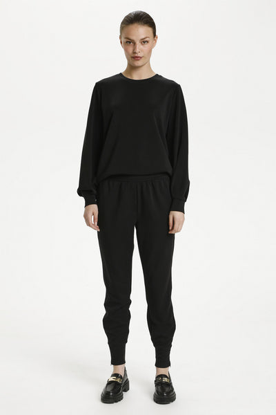 23 THE SWEAT BLOUSE Black Thumbnail