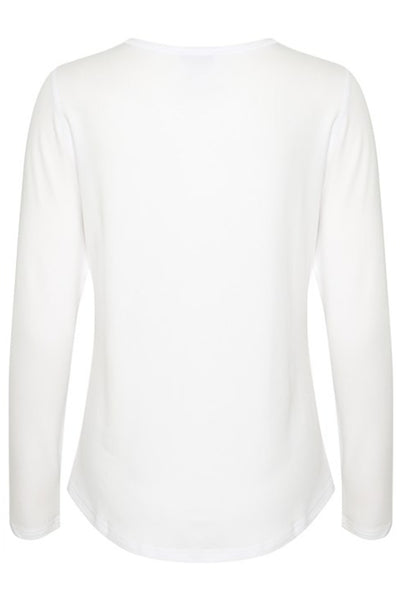 18 THE MODAL BLOUSE Bright White - 10703600 Thumbnail