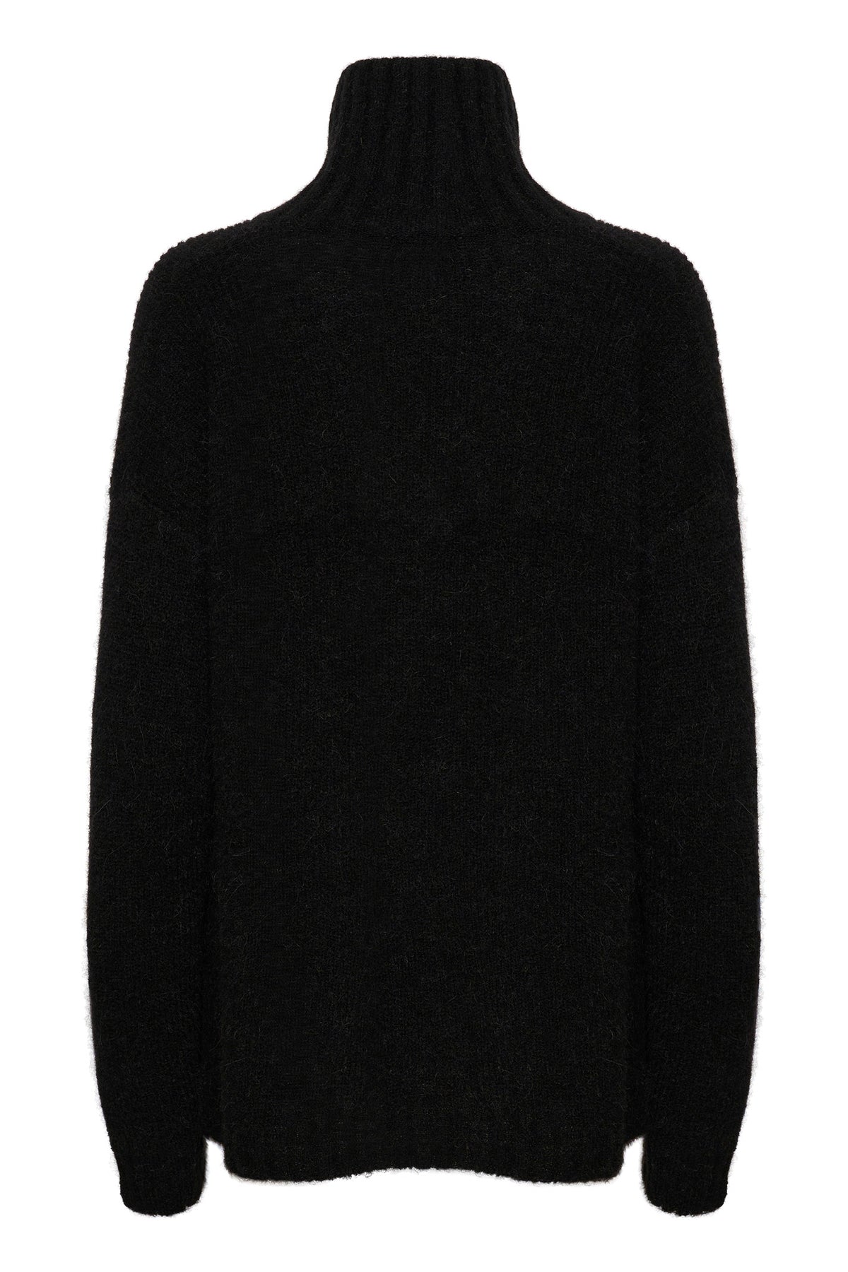 11 THE KNIT ROLLNECK Black - 10703605