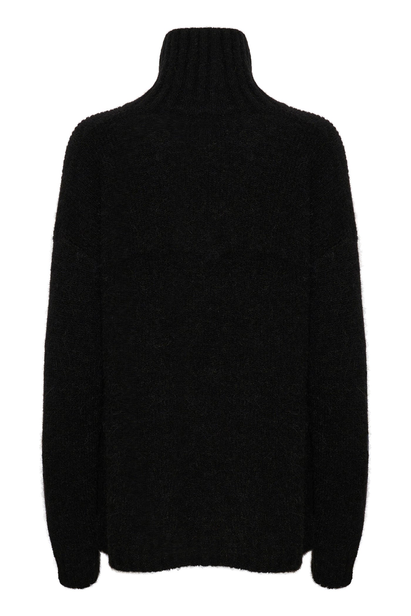 11 THE KNIT ROLLNECK Black - 10703605