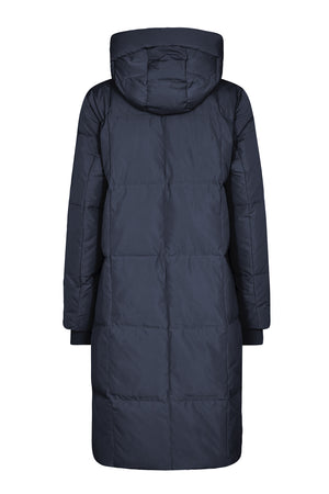 Nova Square Down Coat Navy - 139560