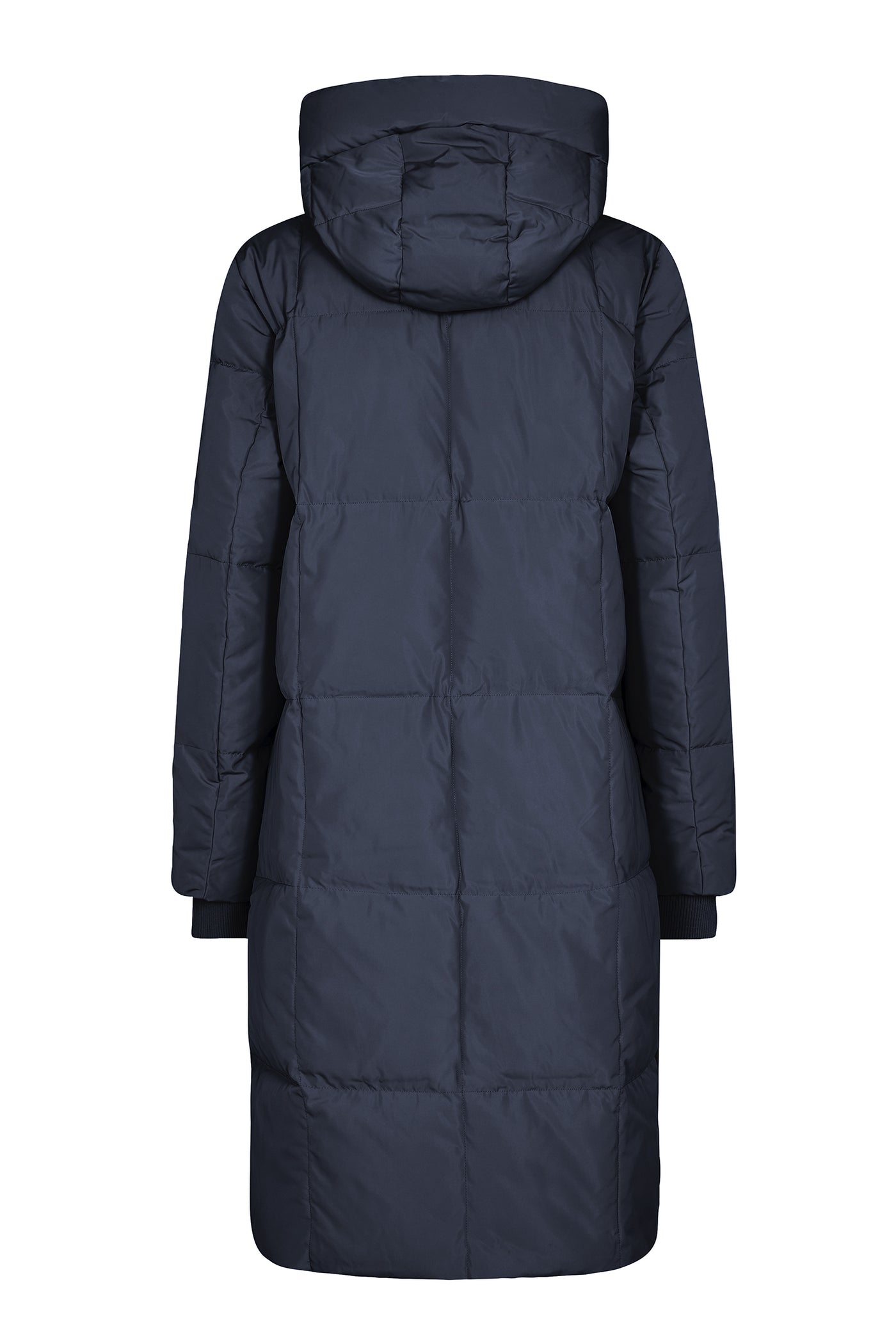 Nova Square Down Coat Navy - 139560