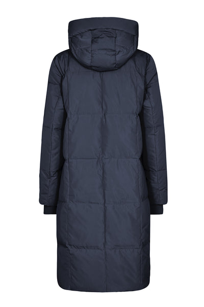 Nova Square Down Coat Navy - 139560 Thumbnail