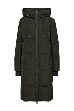 Nova Square Down Coat Tea - 139560