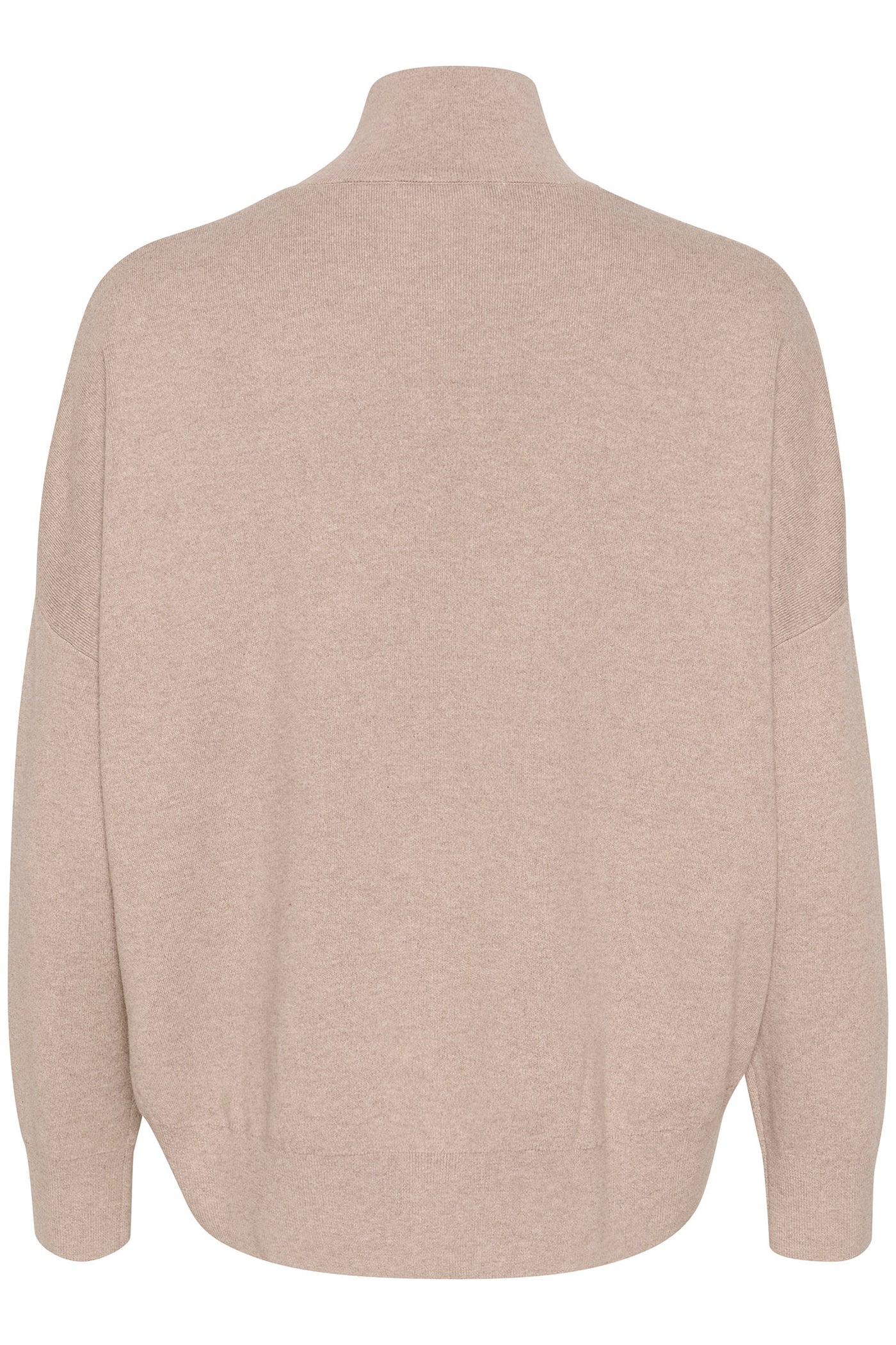 TenleyIW Turtleneck Pullover Sandy Grey Melange