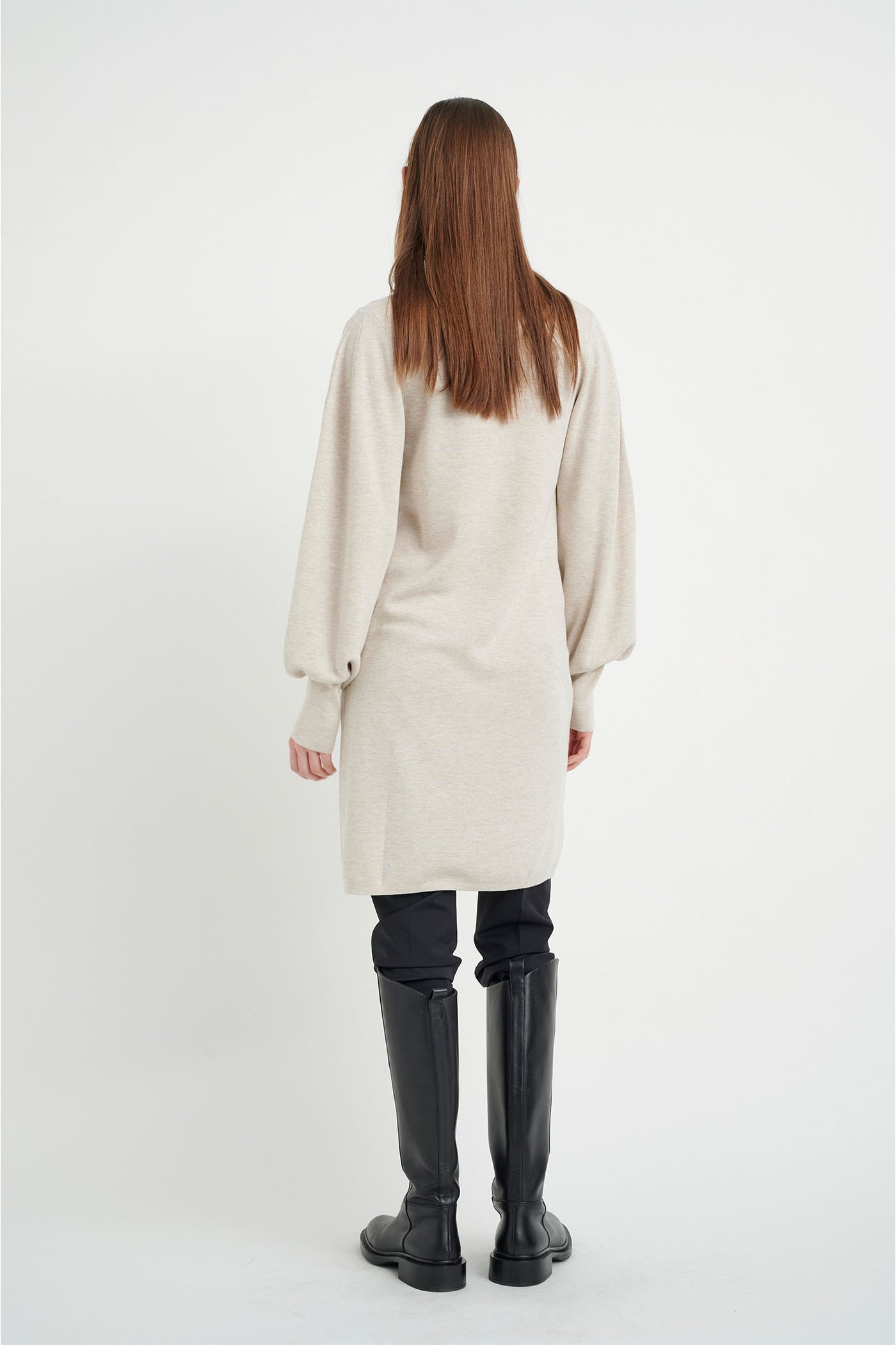 SammyIW Dress Simply Taupe Melange - 30106502