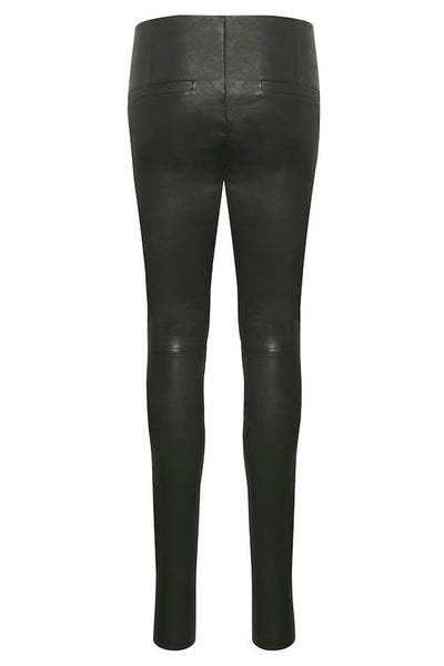 MemeKB Leather Pants Meteorite Black - 10102014 Thumbnail