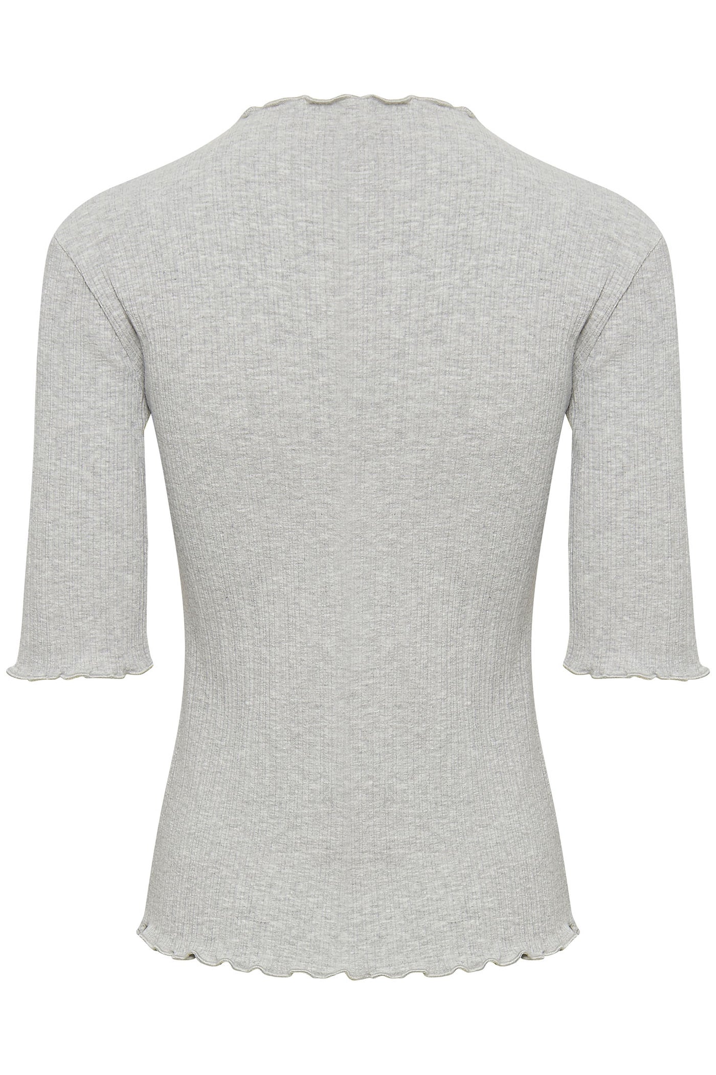 CandaceKB SS Tee Opal Gray Melange - 10103315