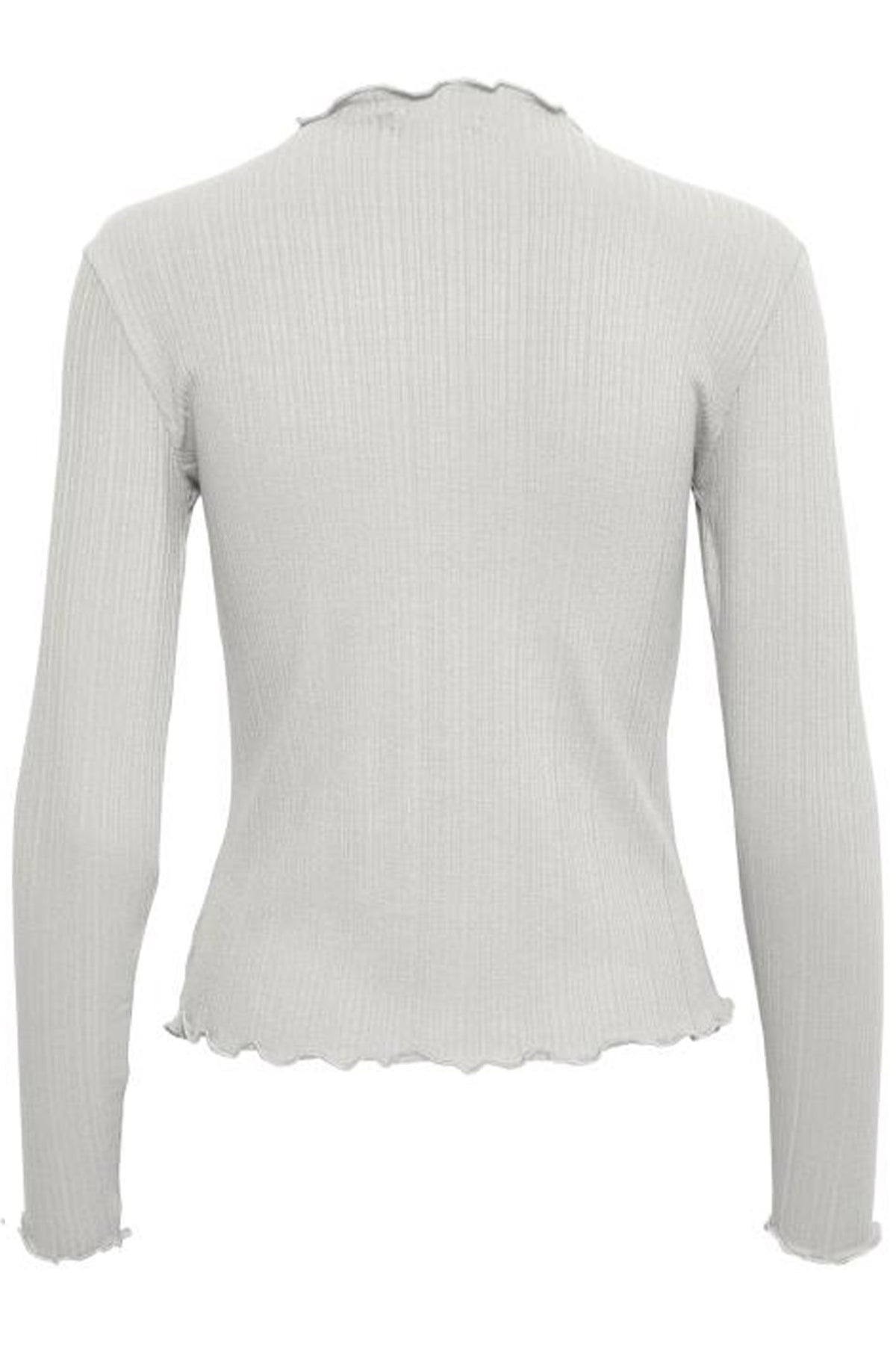 CandaceKB LS Tee Opal Gray Melange - 10103316