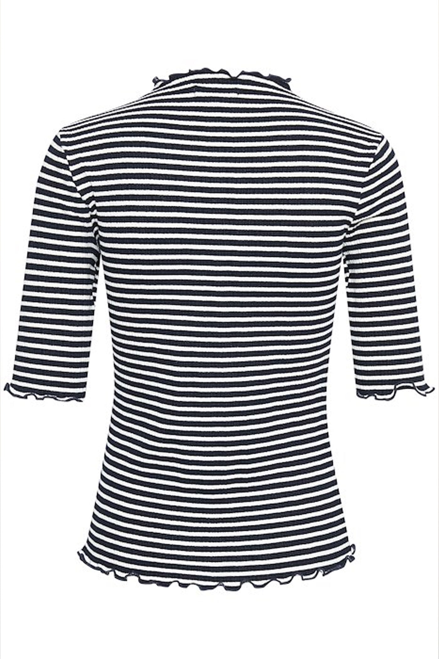 CandaceKB Stripe SS Night Sky/Egret Stripe - 10103631